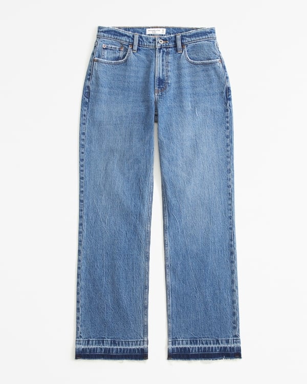 Abercrombie Curve Love Low Rise Baggy Jean