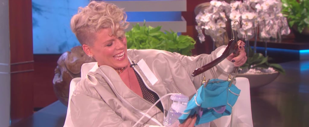 Ellen's Breastfeeding Gift to Pink Is Simultaneously Awful and Awesome
