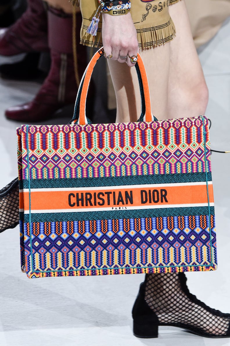 The Dior Woven Logo Tote