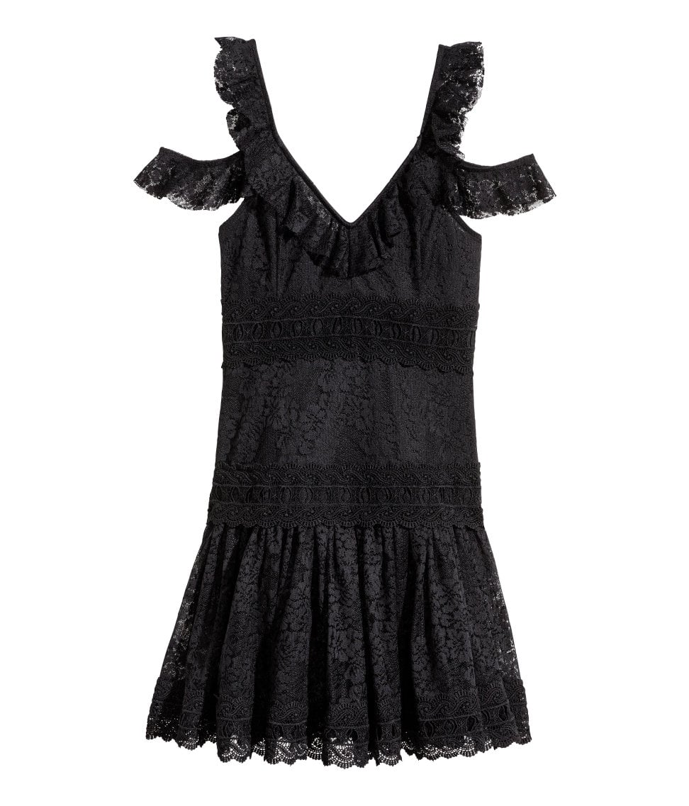 H M Lace Dress If You Wear Black On The Reg You Ll Love These