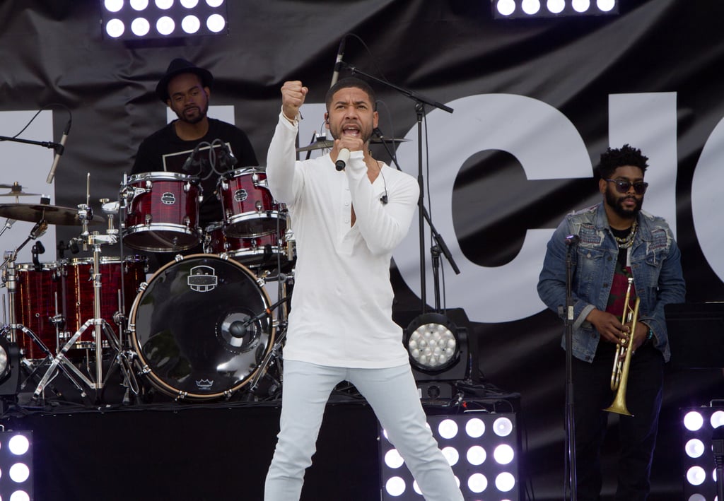 Jamal (Jussie Smollett) gets his turn at the mic.