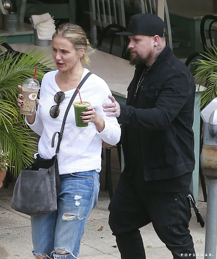 Benji Madden and Cameron Diaz Out in LA September 2016