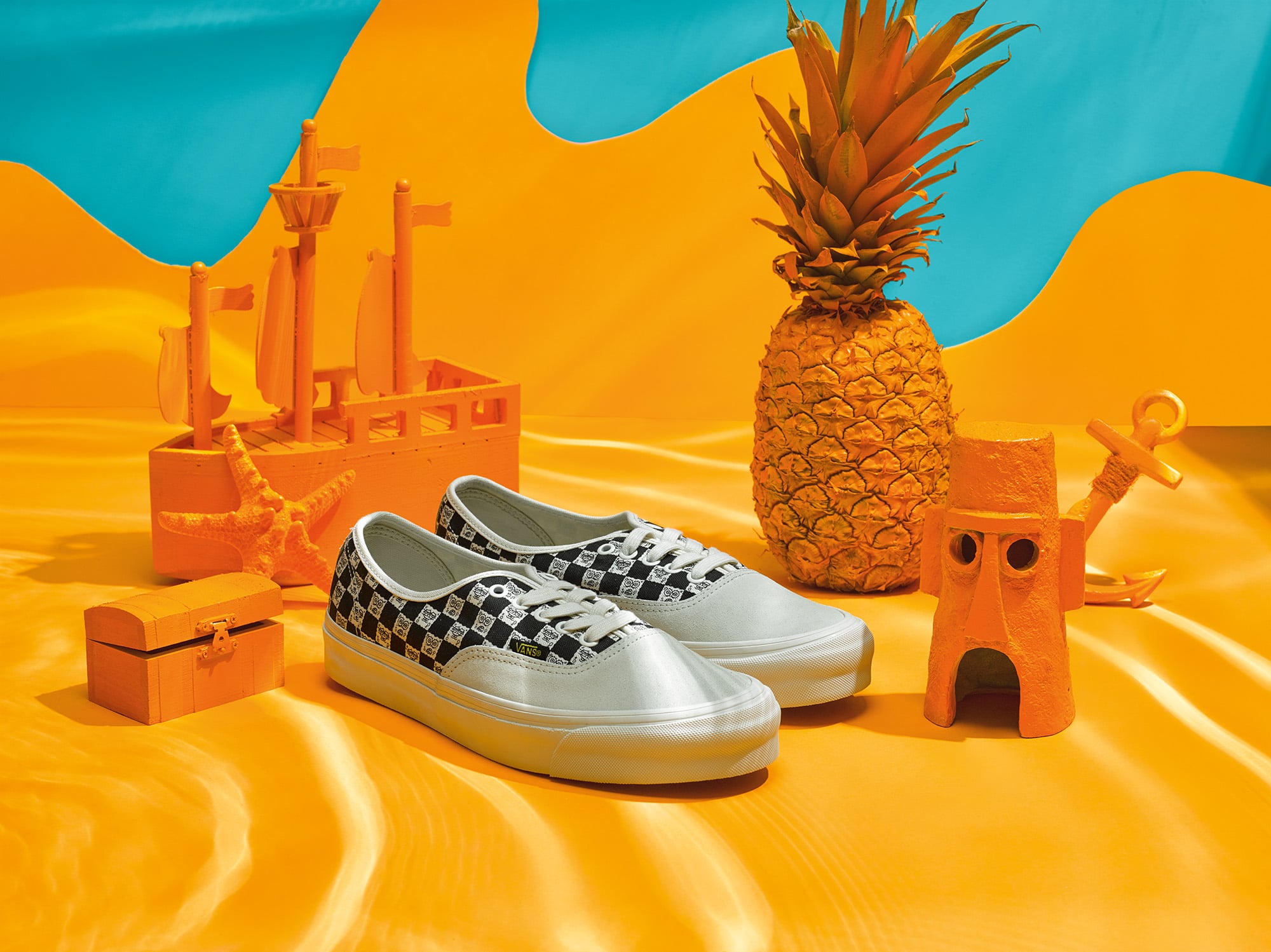 Pineapple discount yellow vans