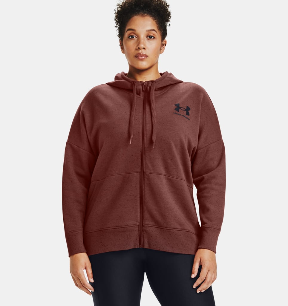 UA Rival Fleece Full Zip Hoodie Under Armour Pieces to Shop For New