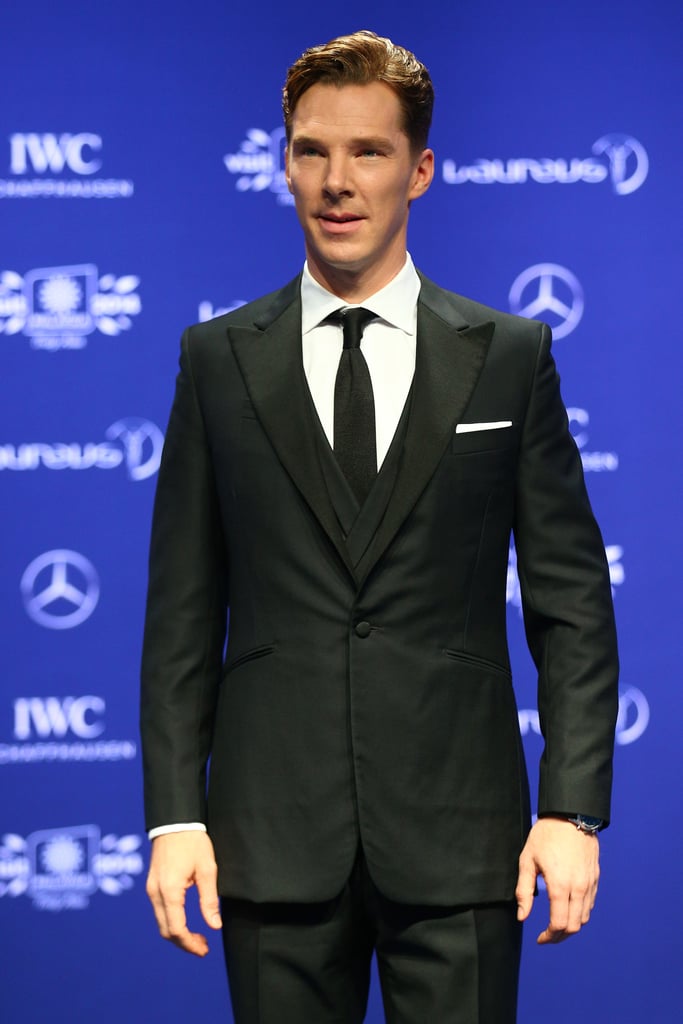 Benedict Cumberbatch at the Laureus World Sports Awards