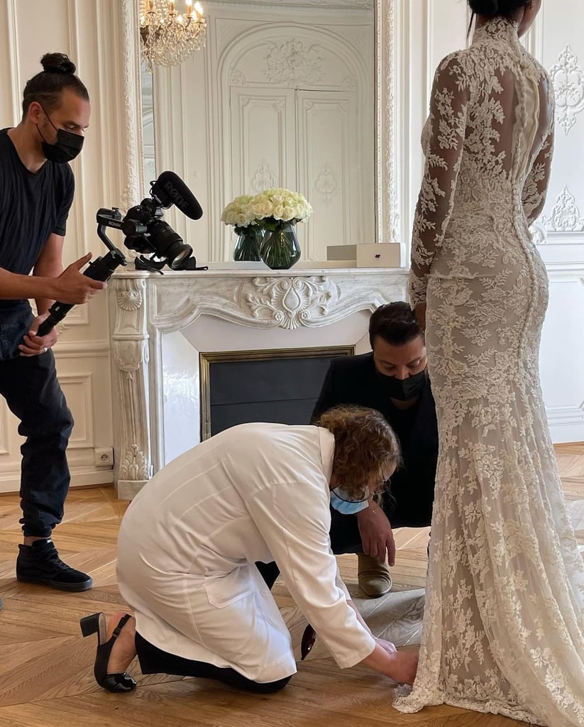 Jasmine Tookes Got Married in a Zuhair Murad Wedding Dress POPSUGAR