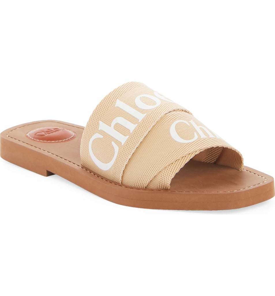 Chloé Logo Slide Sandal