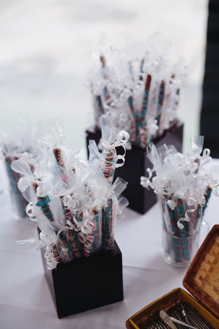 Chocolate Covered Pretzels Wedding Favors Popsugar Love And Sex Photo 4 