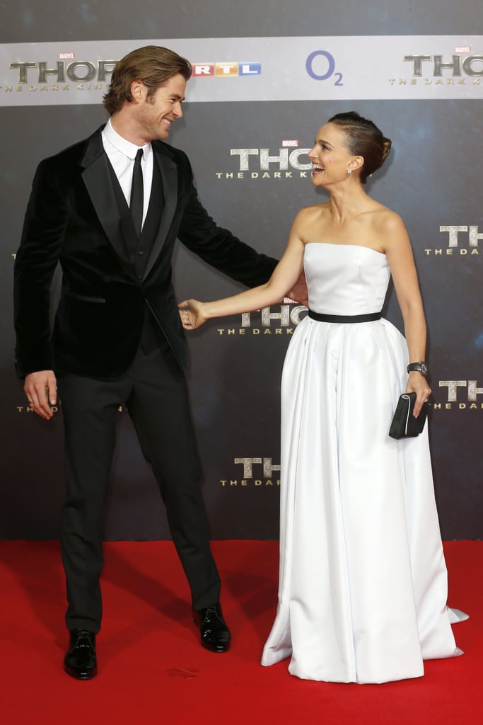 Chris Hemsworth and Natalie Portman Friendship Pictures