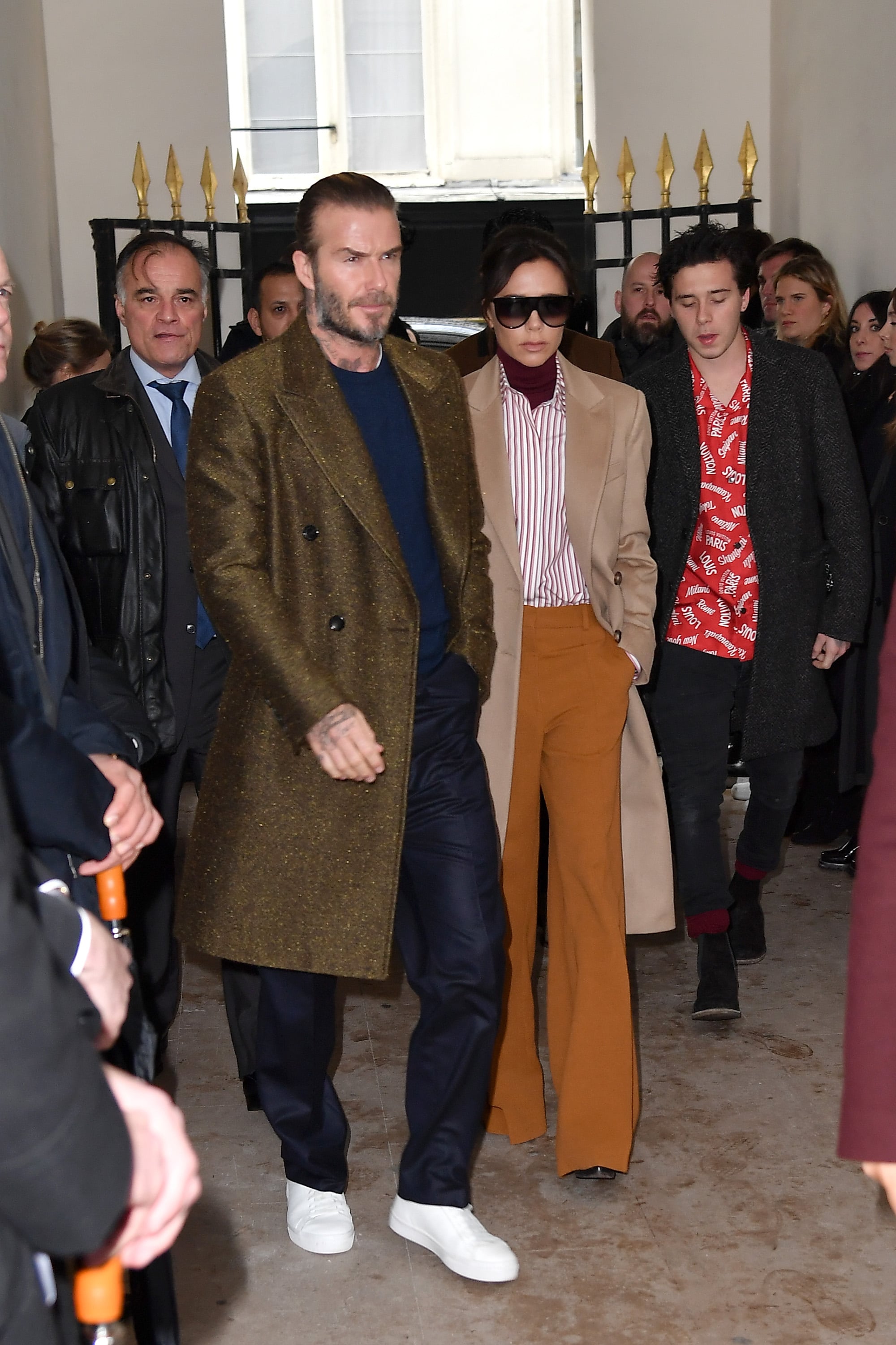 Beckham Family Stuns at 2018 Men's Paris Fashion Week
