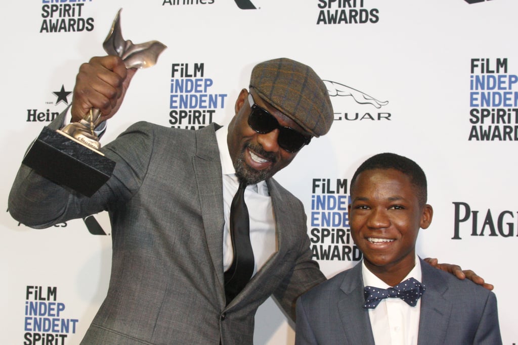 Pictured: Idris Elba and Abraham Attah