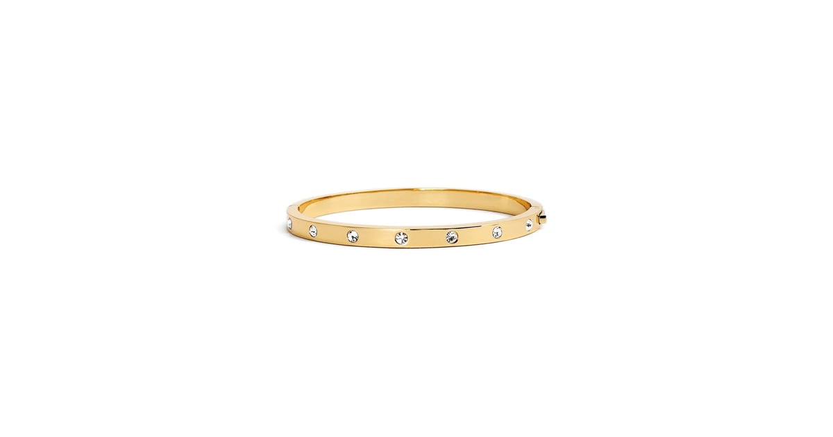 Kate Spade New York Crystal Hinge Bangle | The Best Cute and Cheap ...