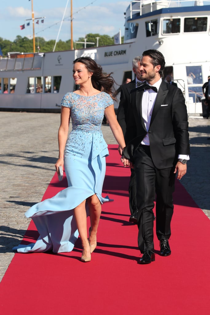 Princess Sofia Hellqvist wearing Zuhair Murad.