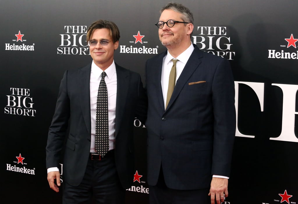 Brad Pitt and Ryan Gosling at The Big Short NY Premiere