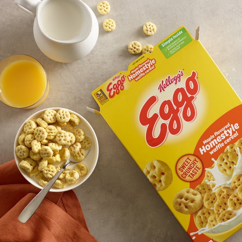 Eggo Maple Flavored Homestyle Waffle Cereal