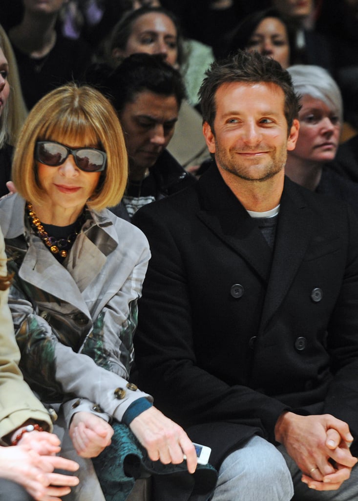 Anna Wintour and Bradley Cooper