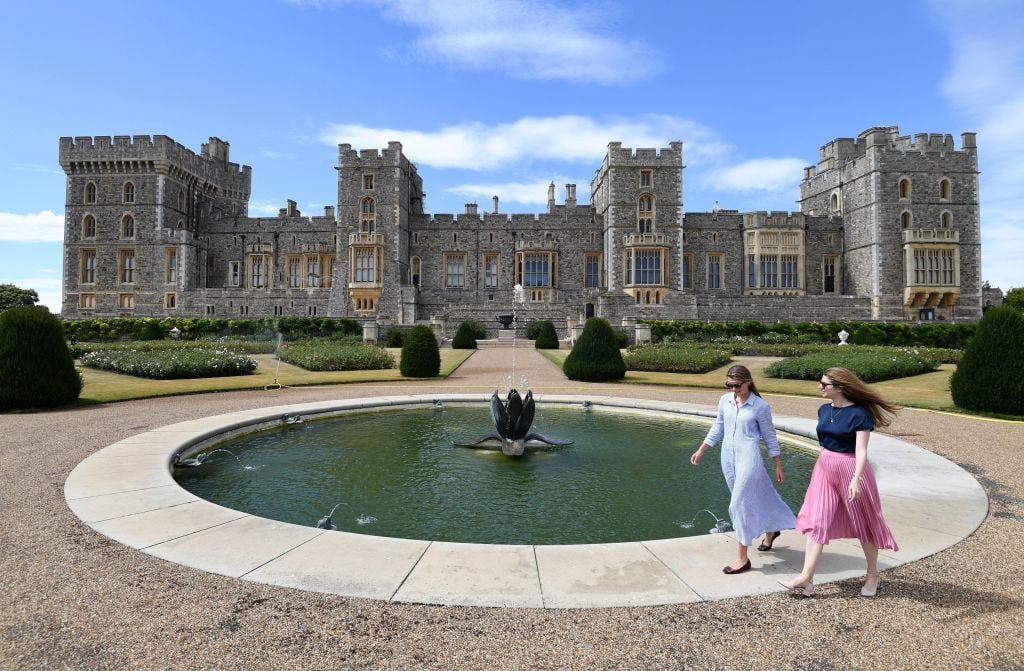 Windsor Castle East Terrace Garden Opens to the Public