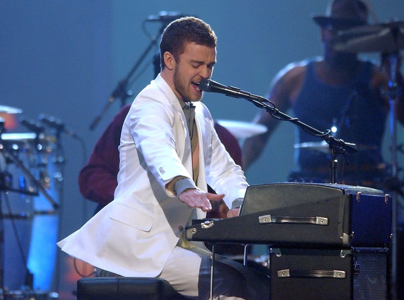 When he rocked the 2004 Grammys stage.