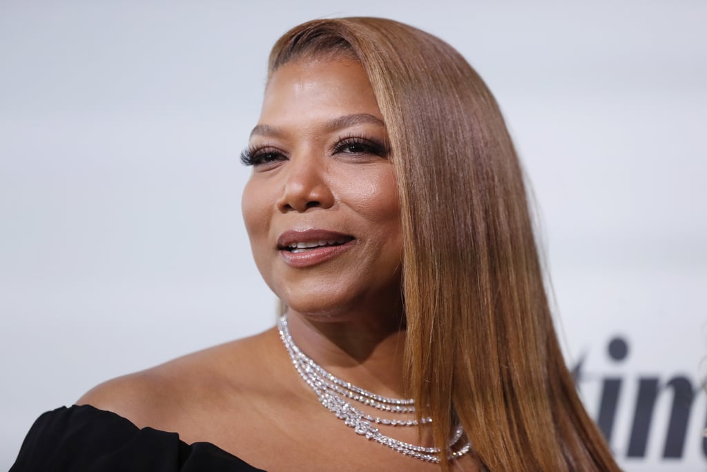 Queen Latifah With Strawberry-Blond Hair