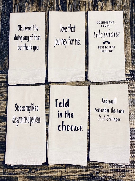 "Schitt's Creek" Kitchen Towels
