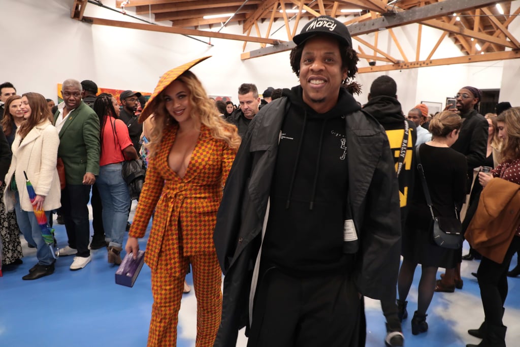 Beyonce Wears Ankara Suit to Art Show 2019