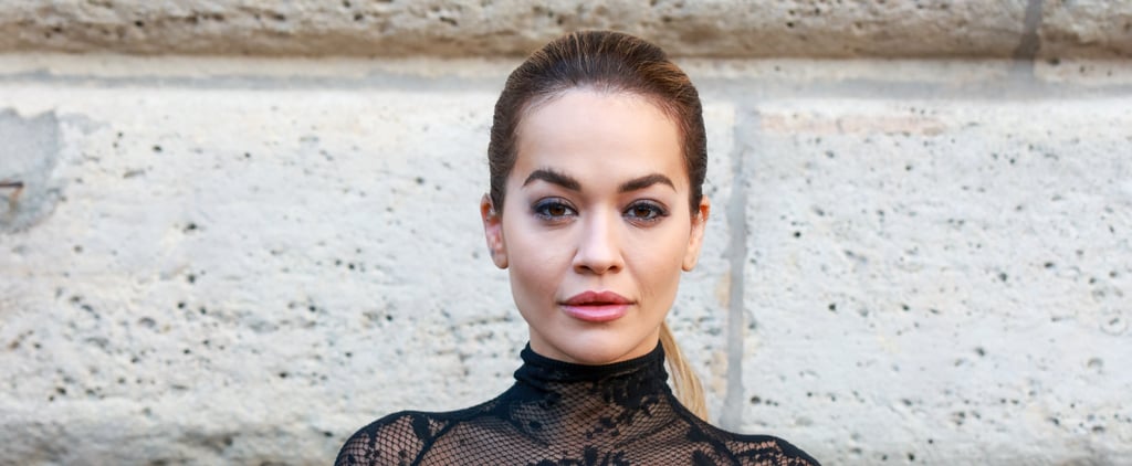 Rita Ora Goes Braless In Sheer Azzedine Alaïa Dress