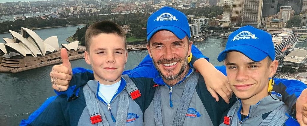 Beckham Family in Australia October 2018 Photos