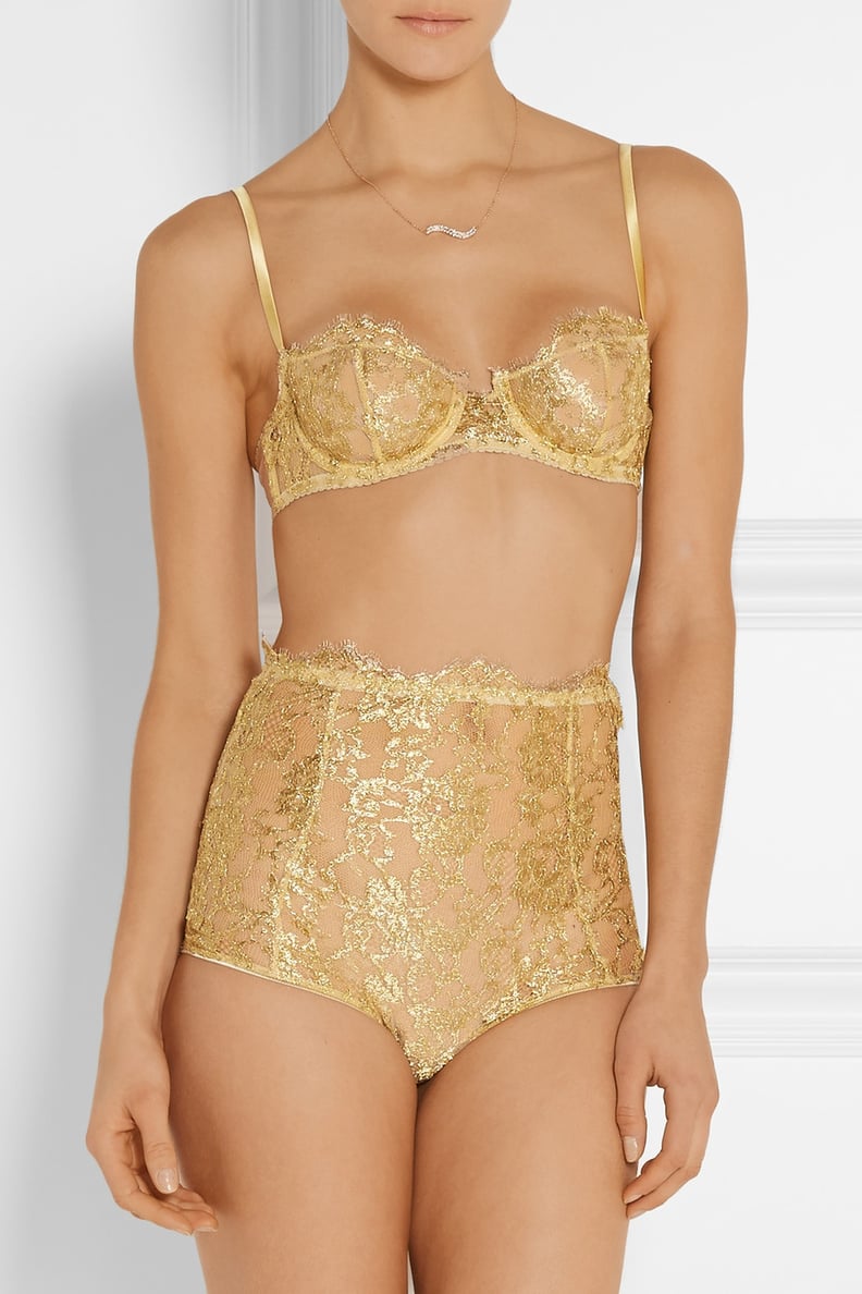 I.D. Sarrieri Rhapsody Metallic Lace Set