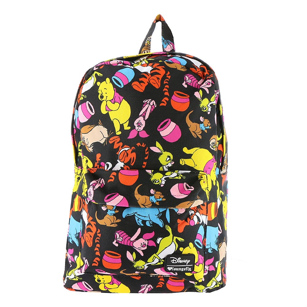 black doughnut backpack