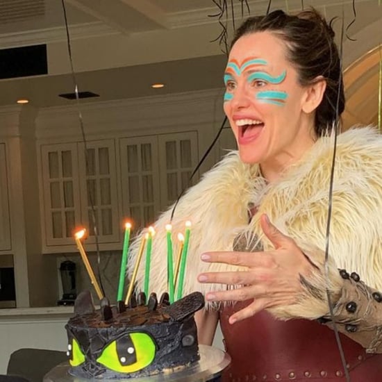 Jennifer Garner Dresses Up For Son's Birthday