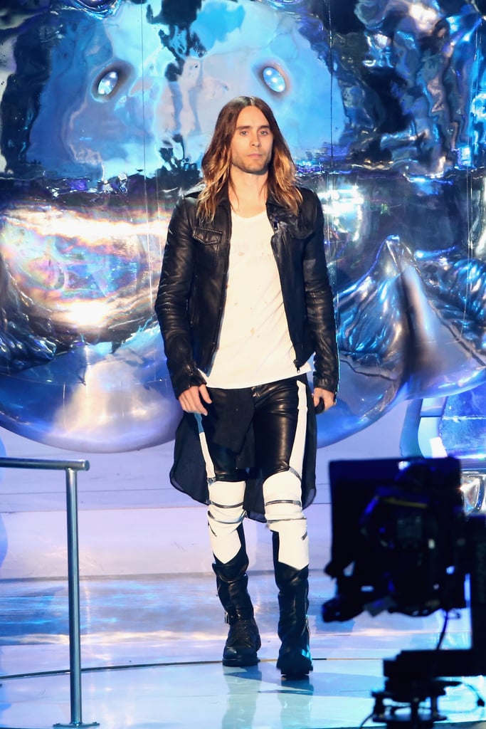Leather-on-Leather Is a No-Brainer When He's on Stage