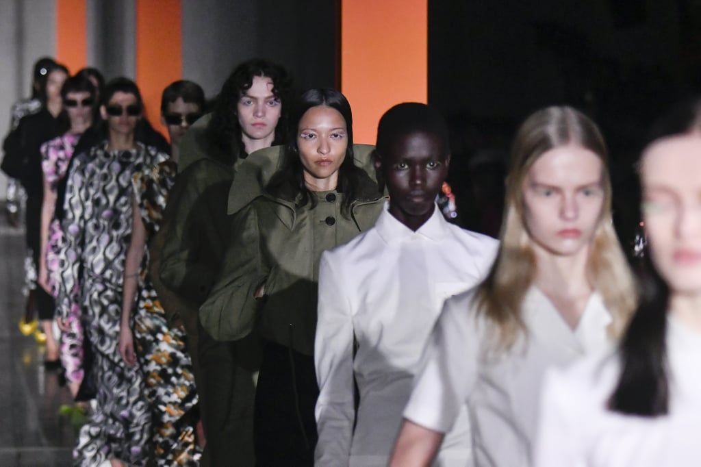 Colourful Fake Eyelashes in the Prada Fall 2023 Runway Show