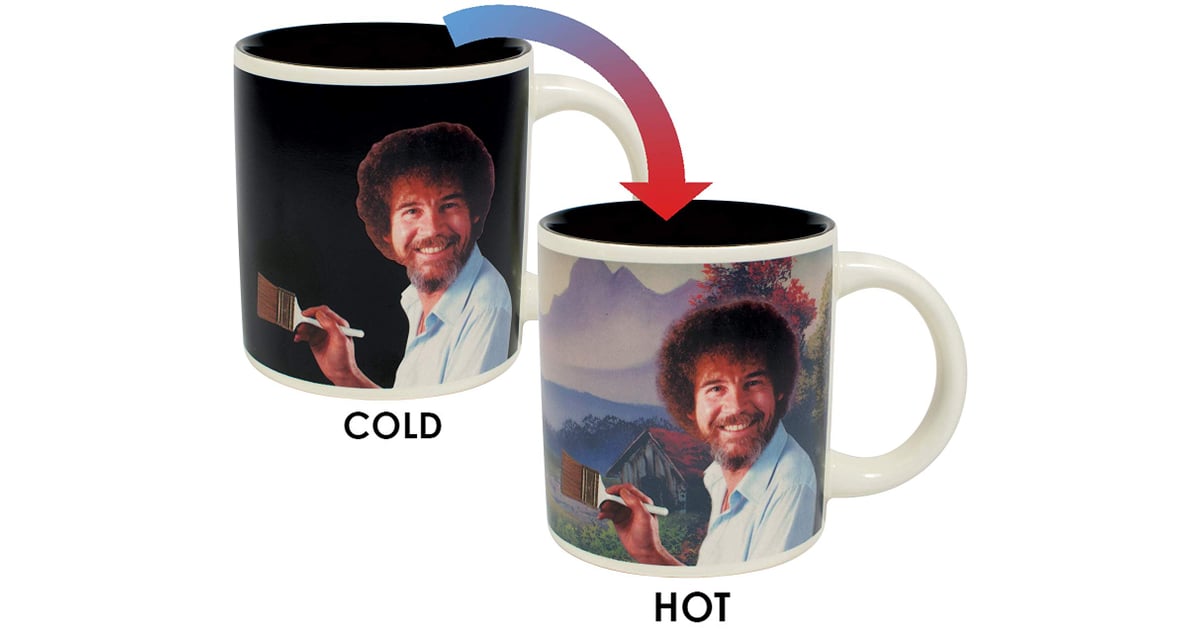 For Bob Ross Fans Bob Ross Heat Changing Mug The Best Gag Gifts on