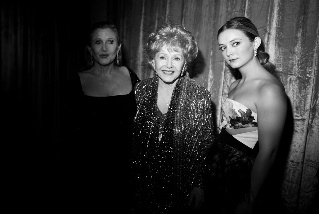 Billie Lourd, Carrie Fisher, Debbie Reynolds at SAG Awards