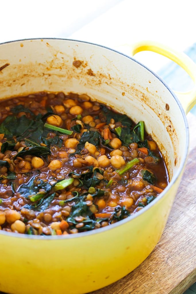 Smoky Chickpea and Lentil Soup