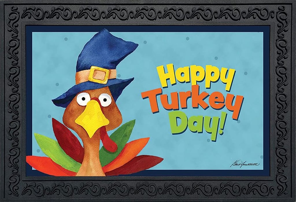 Briarwood Lane Turkey Day Thanksgiving Doormat