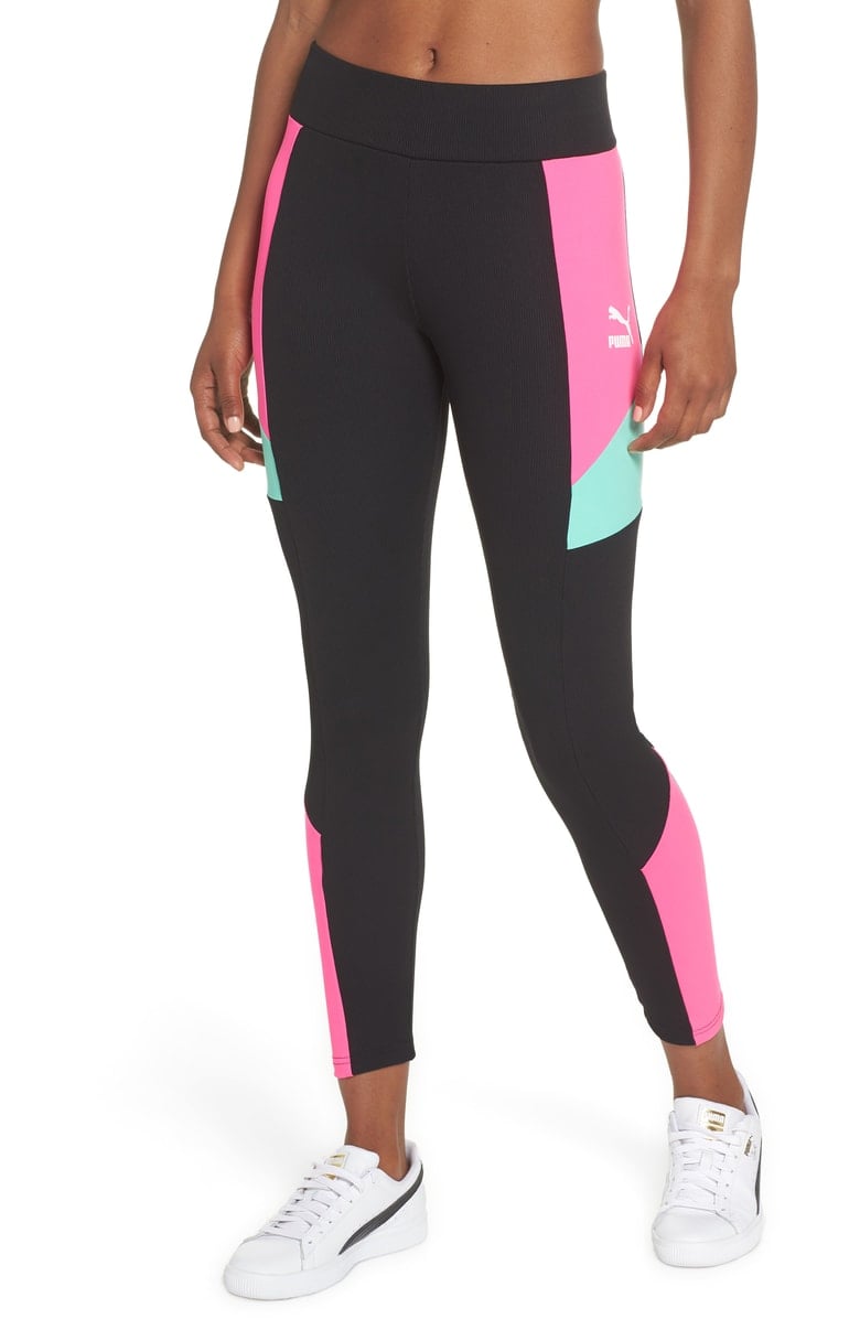 puma retro rib legging