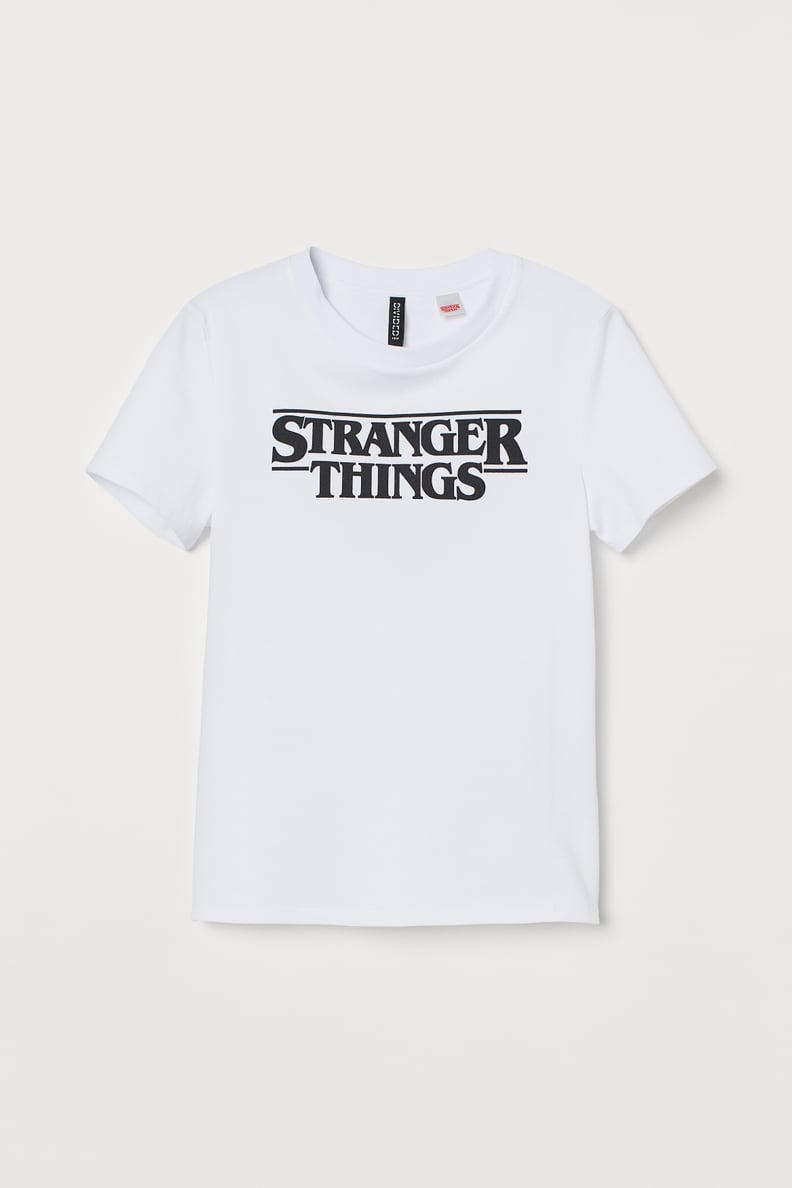 Stranger Things x H&M T-Shirt With Motif