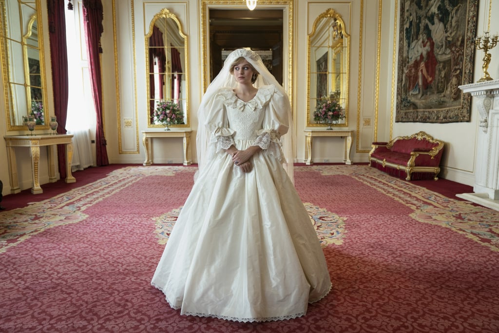 Princess Diana's Wedding Dress in The Crown