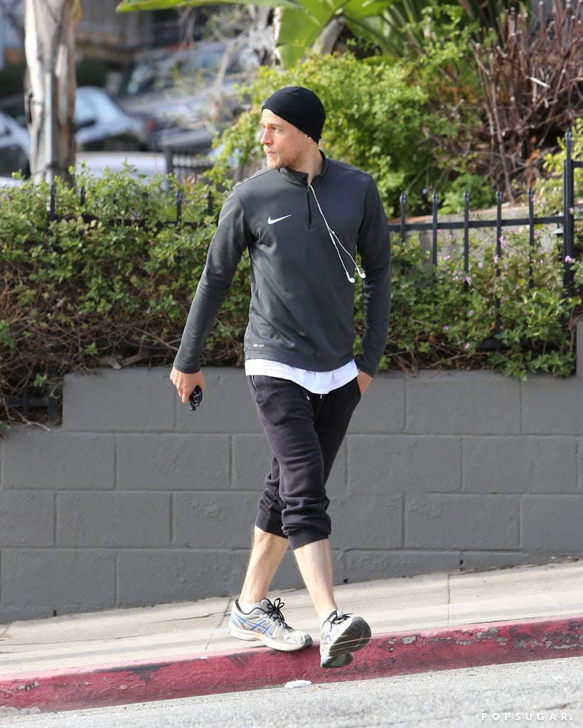 Charlie Hunnam Out in LA December 2016