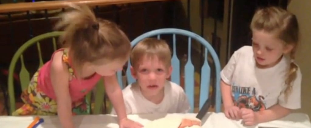 Boy's Hilarious Reaction to Baby Sister News