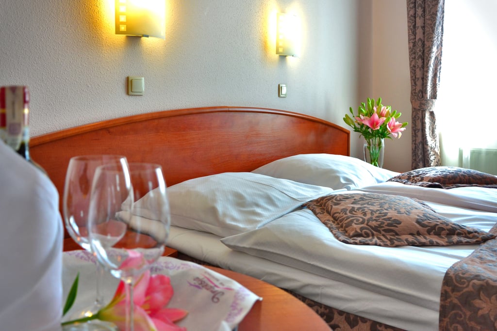 Give your love the address of where to meet you, at a hotel room. Wake up refreshed and more in love than ever.