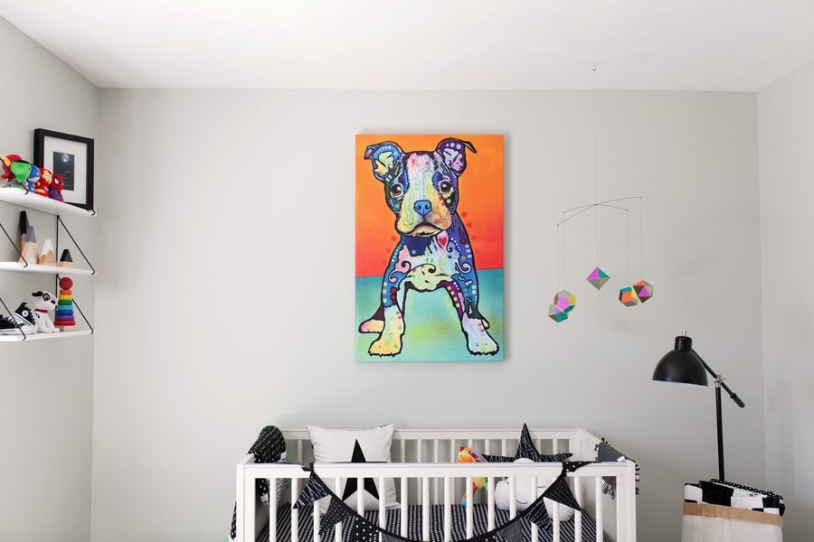 Colorful Modern Nursery POPSUGAR Family