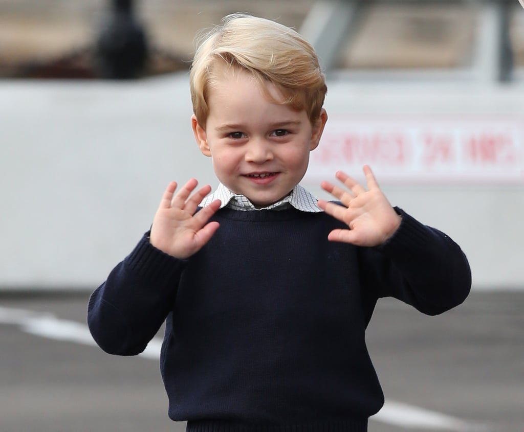 The two were all smiles when they waved goodbye to Canada. The two were all smiles when they waved goodbye to Canada.