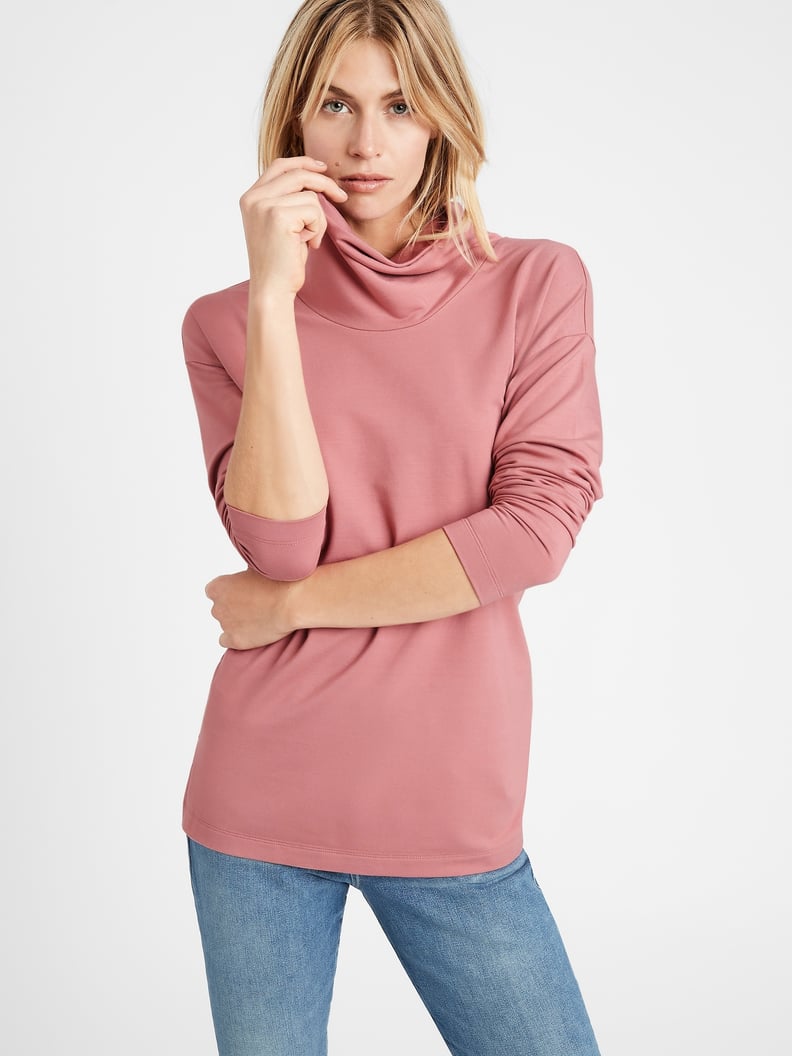 Banana Republic Baby Terry Cowl Neck Sweatshirt