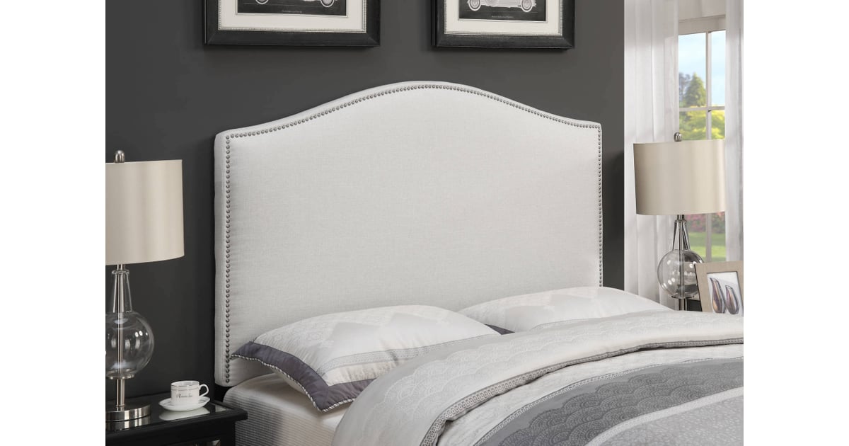 Camel Back Linen Upholstered Headboard Headboard Cyber Monday Sale