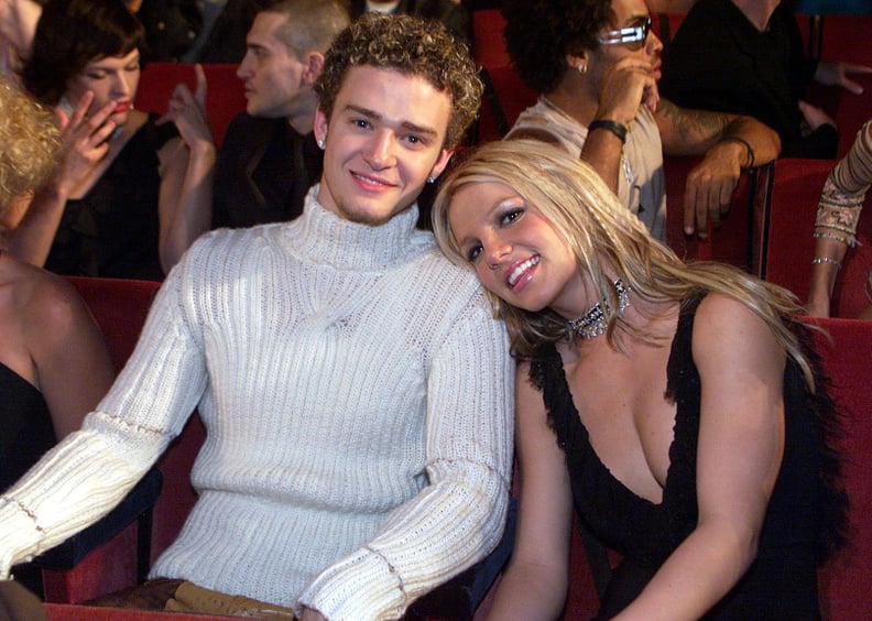 When he cuddled up with Britney at the 2000 MTV VMAs.