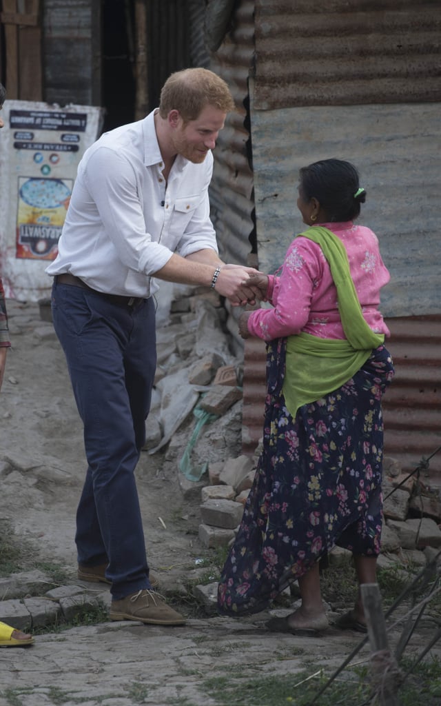 Prince Harry Visits Nepal March 2016