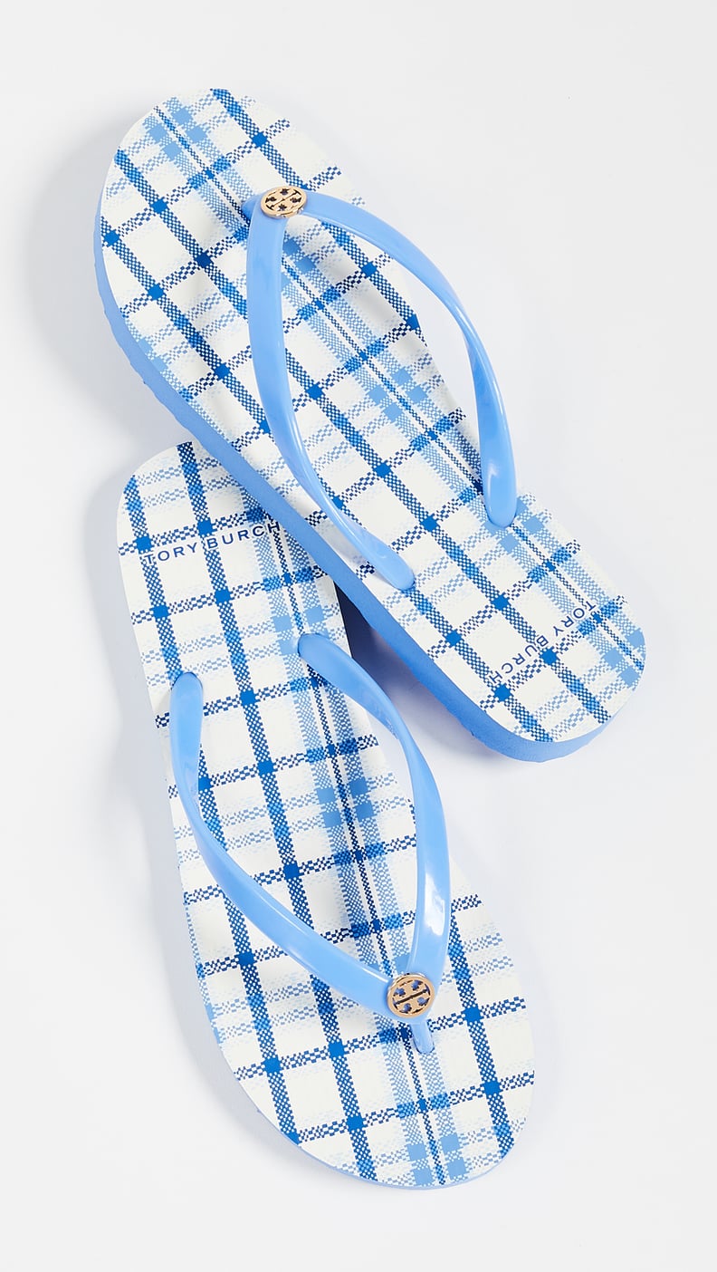 Tory Burch Printed Thin Flip Flops