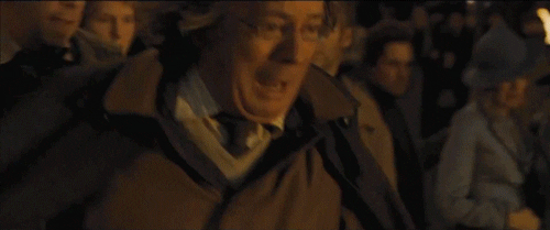In the Goblet of Fire movie, when Cedric Diggory's father repeatedly screams "My boy!" after realizing that he's dead.
Harry discovering the two-way mirror after Sirius had already died, and never being able to use it with his beloved godfather.